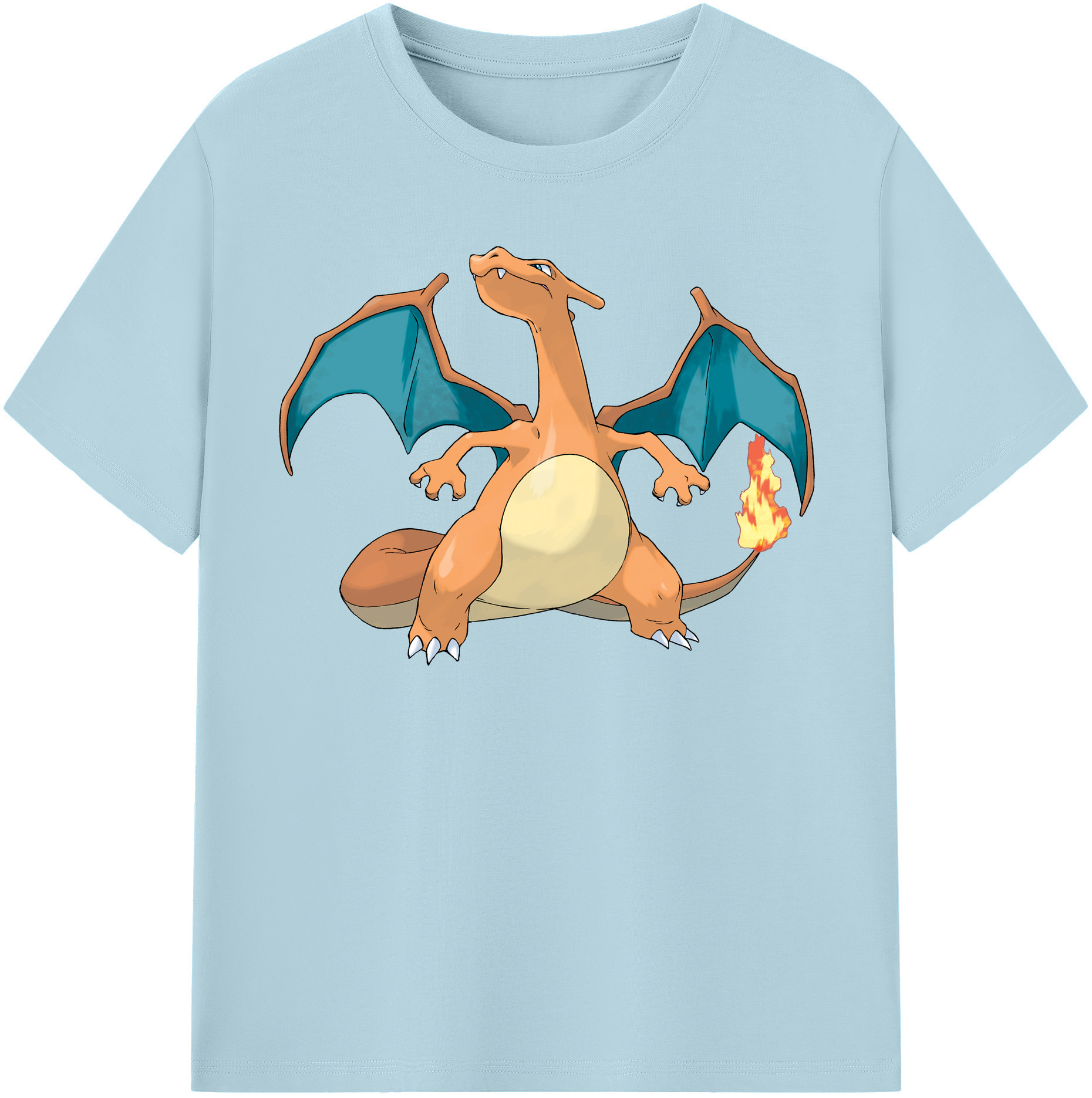 （画像用） ポケットモンスター Pokémon 綿100％半袖Tシャツ（フロントプリント）